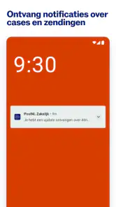 PostNL Zakelijk screenshot