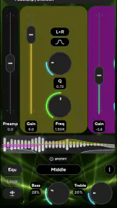 Poweramp Equalizer screenshot