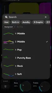 Poweramp Equalizer screenshot