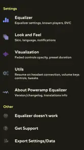 Poweramp Equalizer screenshot