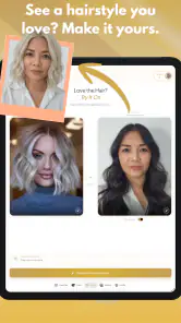 Probeer AI Hair eens uit screenshot