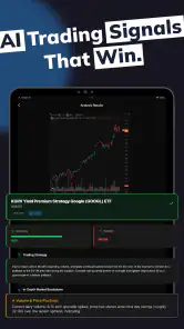 Profit AI trading signals bot screenshot