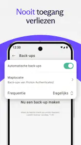 Proton Authenticator screenshot
