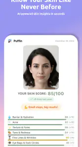 Puffin: Acne Tracker screenshot