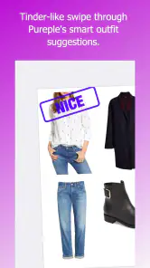 Pureple AI Outfit Planner screenshot