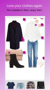 Pureple AI Outfit Planner screenshot