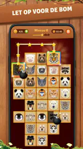 Puzzel Onet - Tegel match spel screenshot