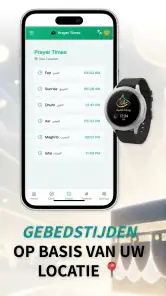 Qibla-richting: Gebedstijden screenshot