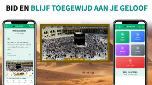 Qibla-richting: Gebedstijden screenshot