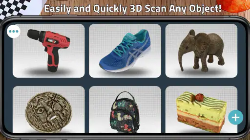 Qlone 3D-scanner screenshot