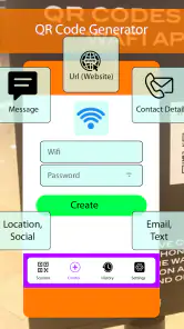 QR Code Scan & Multi Space Web screenshot