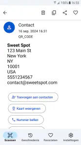 QR scanner - Geen advertenties screenshot