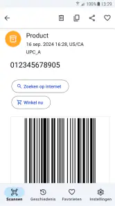QR scanner - Geen advertenties screenshot