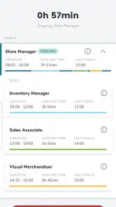 Quinyx Mobile screenshot