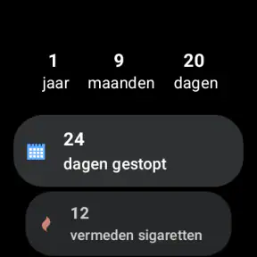 QuitNow: Stop met roken screenshot