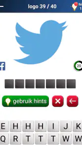 Quiz: Logo game screenshot