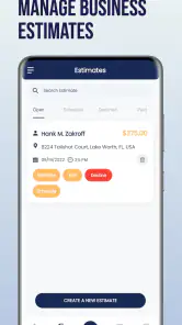 QuoteIQ: Field Service CRM screenshot