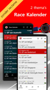 Race Kalender 2025 + WK-Stand screenshot