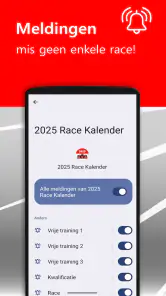 Race Kalender 2025 + WK-Stand screenshot