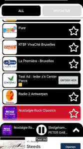 Radio België screenshot