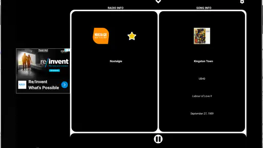 Radio België screenshot