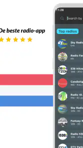 Radio Nederland: Radio FM app screenshot