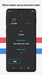 Radio Nederland: Radio FM app screenshot