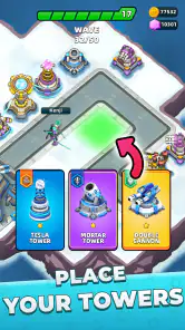 Raid Rush: Tower Defense TD screenshot