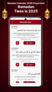 Ramadan 2025 Kalender screenshot