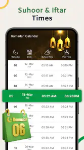 Ramadan Calendar 2025 Time screenshot