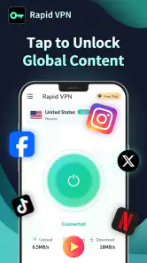 Rapid VPN - Veilig Proxy screenshot