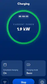 Ratio EV Charging screenshot