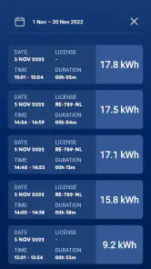 Ratio EV Charging screenshot