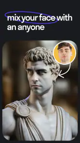 Reface: Face swap, AI Art tool screenshot