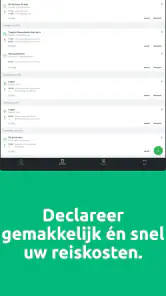 Reisbalans screenshot