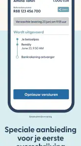Remitly: Geld versturen screenshot