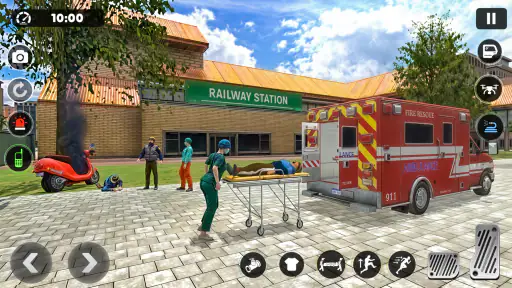 Rescue Ambulance Doctor Games screenshot