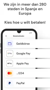 Reservering parkeren Parclick screenshot