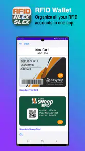 RFID Wallet EasyTrip AutoSweep screenshot