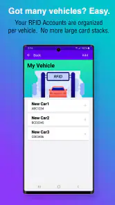 RFID Wallet EasyTrip AutoSweep screenshot