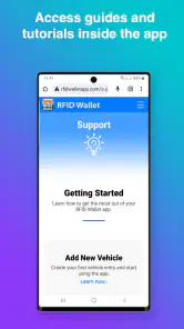 RFID Wallet EasyTrip AutoSweep screenshot