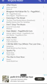 Ringtone Maker - maak beltonen screenshot