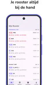 Roosterinfo screenshot
