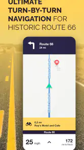 Route 66 Navigation screenshot