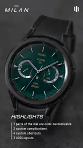 S4U Milan - Luxury watch face screenshot