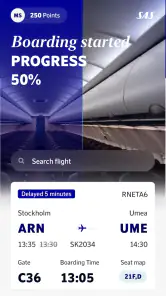 SAS – Scandinavian Airlines screenshot