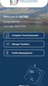 SATMS screenshot
