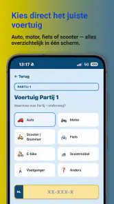 Schadeformulier App screenshot