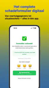 Schadeformulier App screenshot