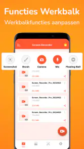 Schermrecorder - Video-opname screenshot
